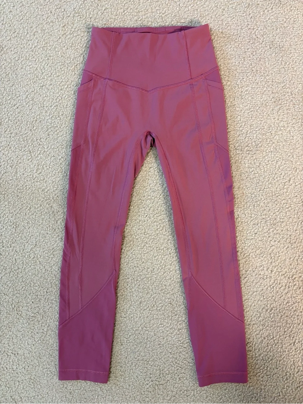 Lululemon Athletic Leggings Mauve Pink - Great Condition
